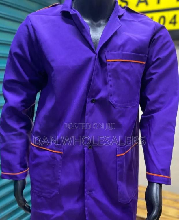 Lab Coats And Dust Coats-navy Blue - main view