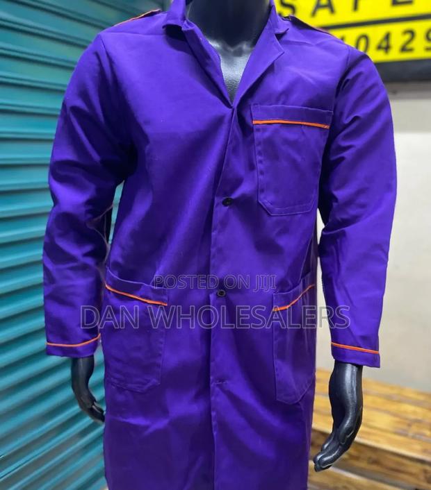 Dust Coats-navy Blue With Stripes - main view