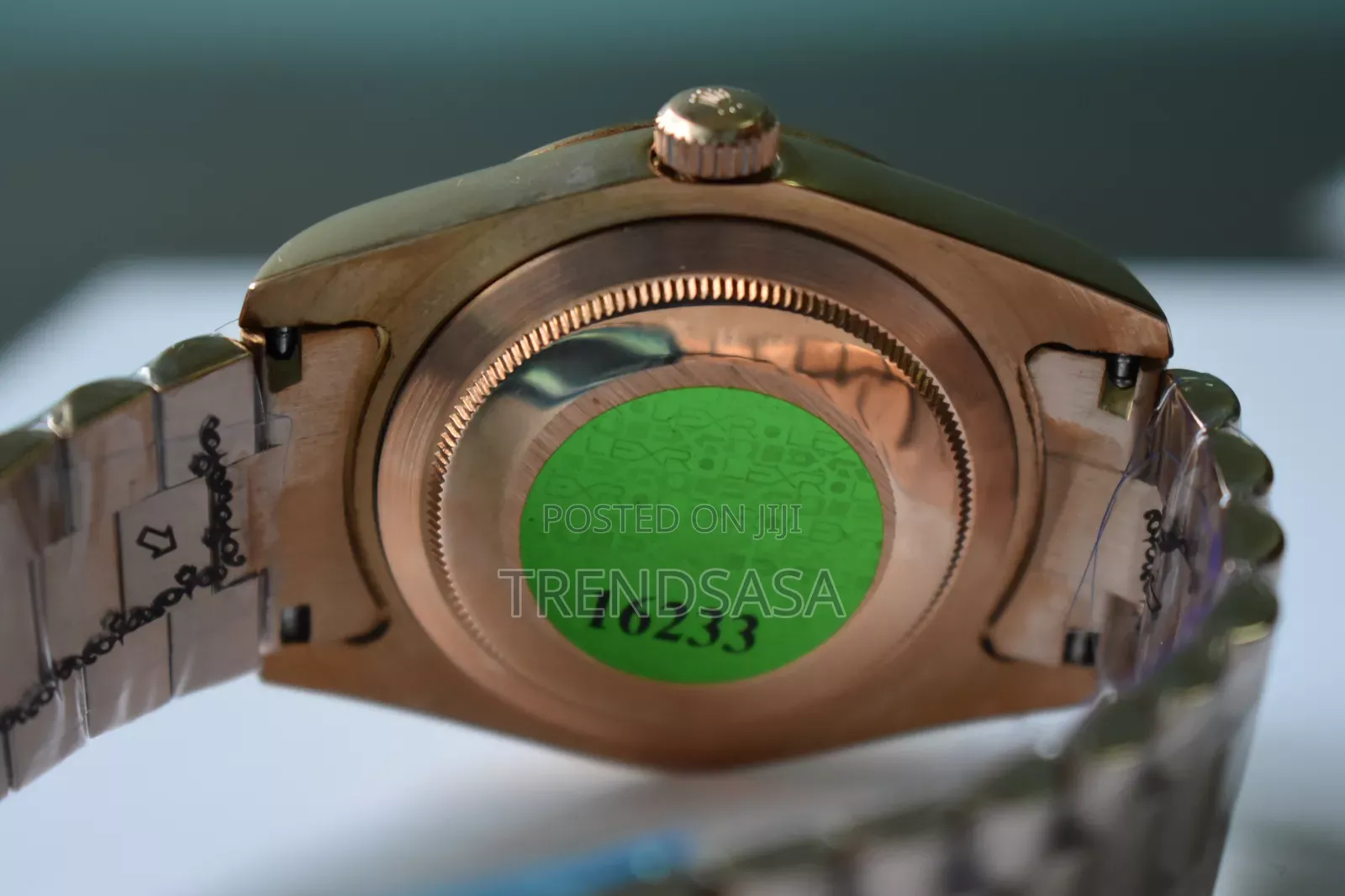 Rolex President Day and Date Rose Gold Chocolate Dial Watch