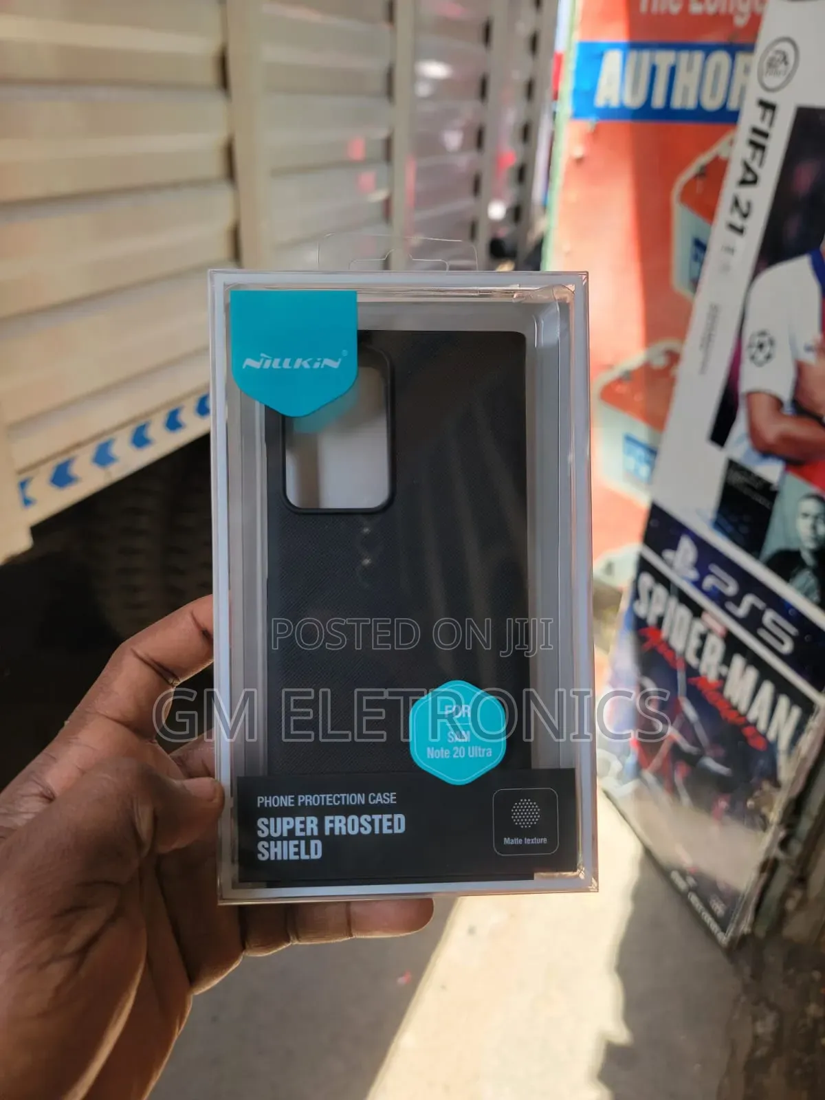 Samsung Note 20 Ultra Nillkin Back Case.(Black)