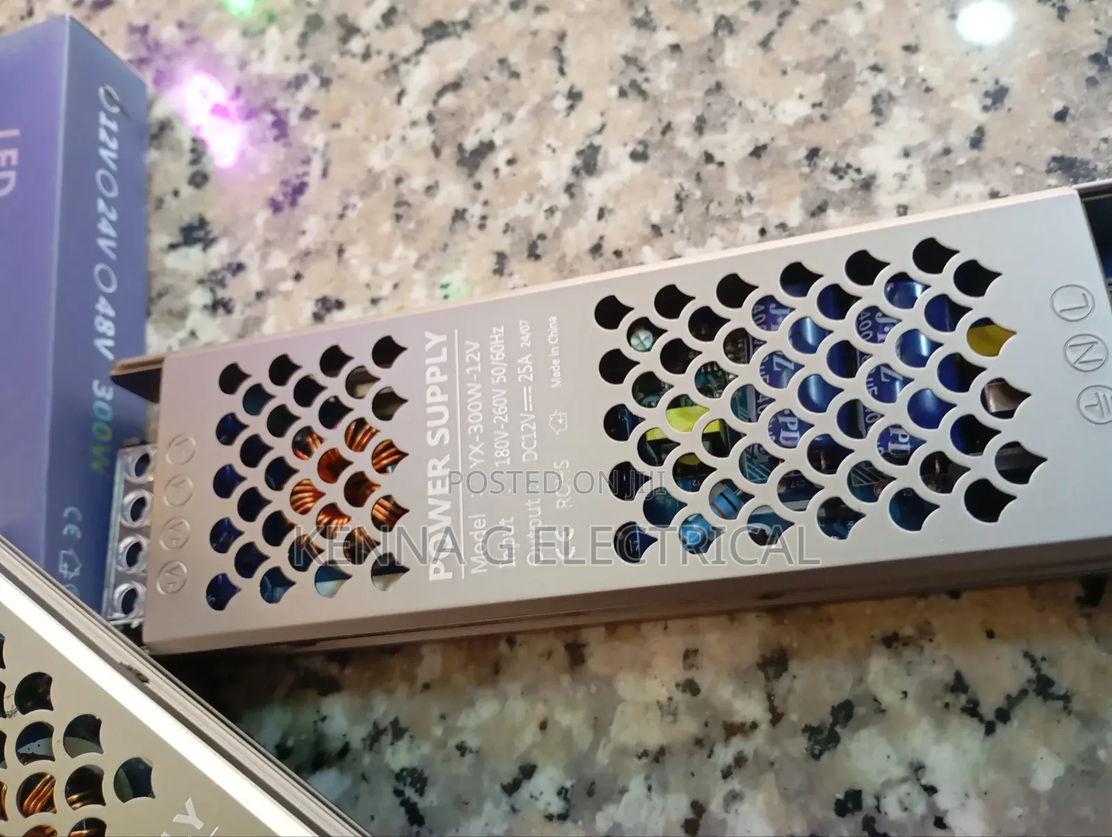 Ultra Thin Power Supply LED Light 12v 25A