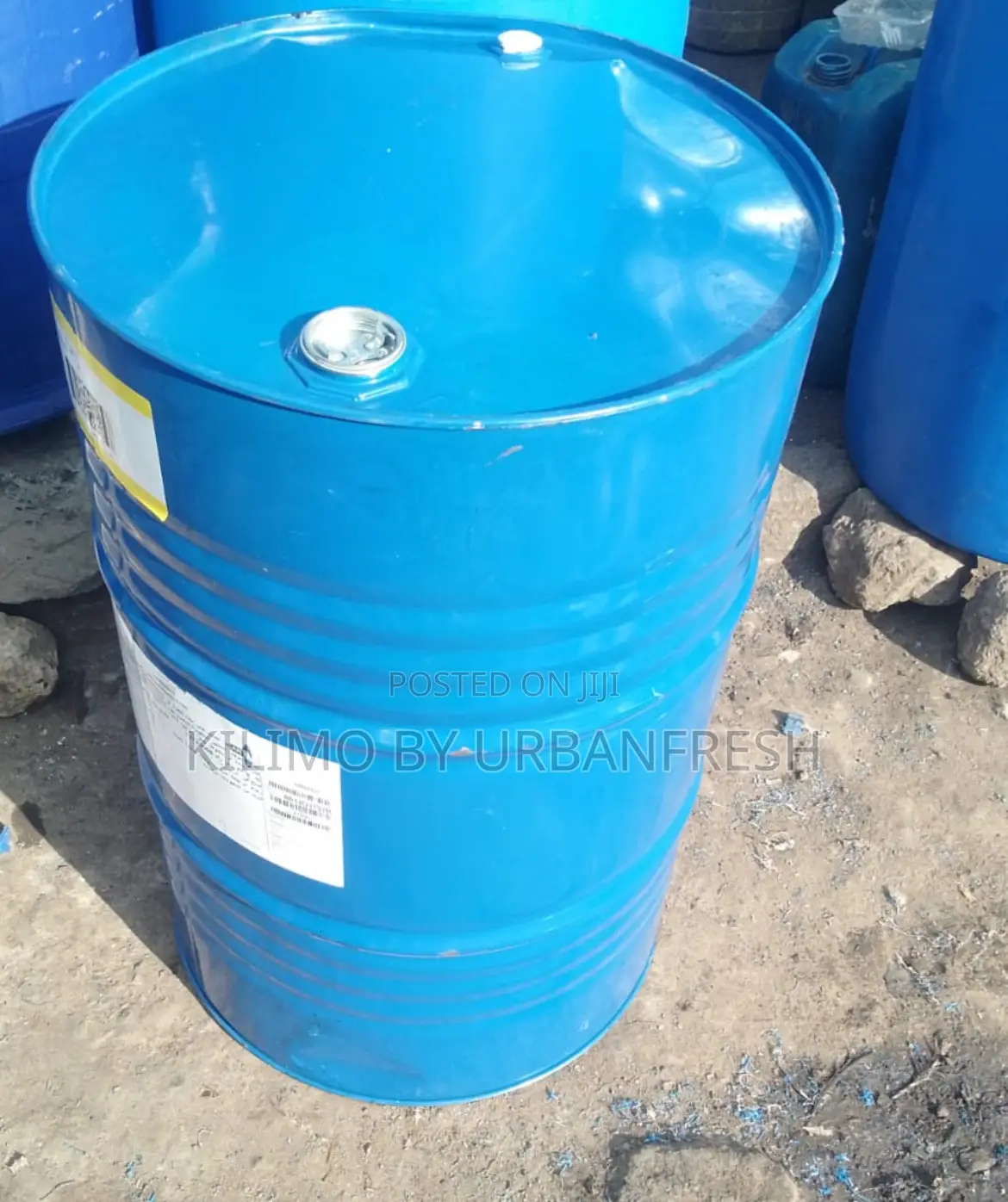 Metal Drums. 200ltrs. Small Opening.