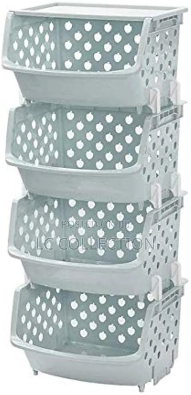 Hard Plastic Drawer 4 Layer - main view