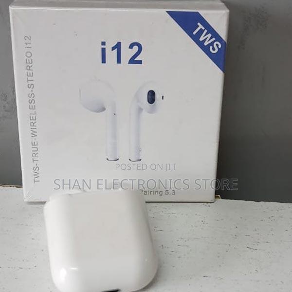 TWS Wireless Bluetooth 5.0 Awesome I12 Airpods, Original