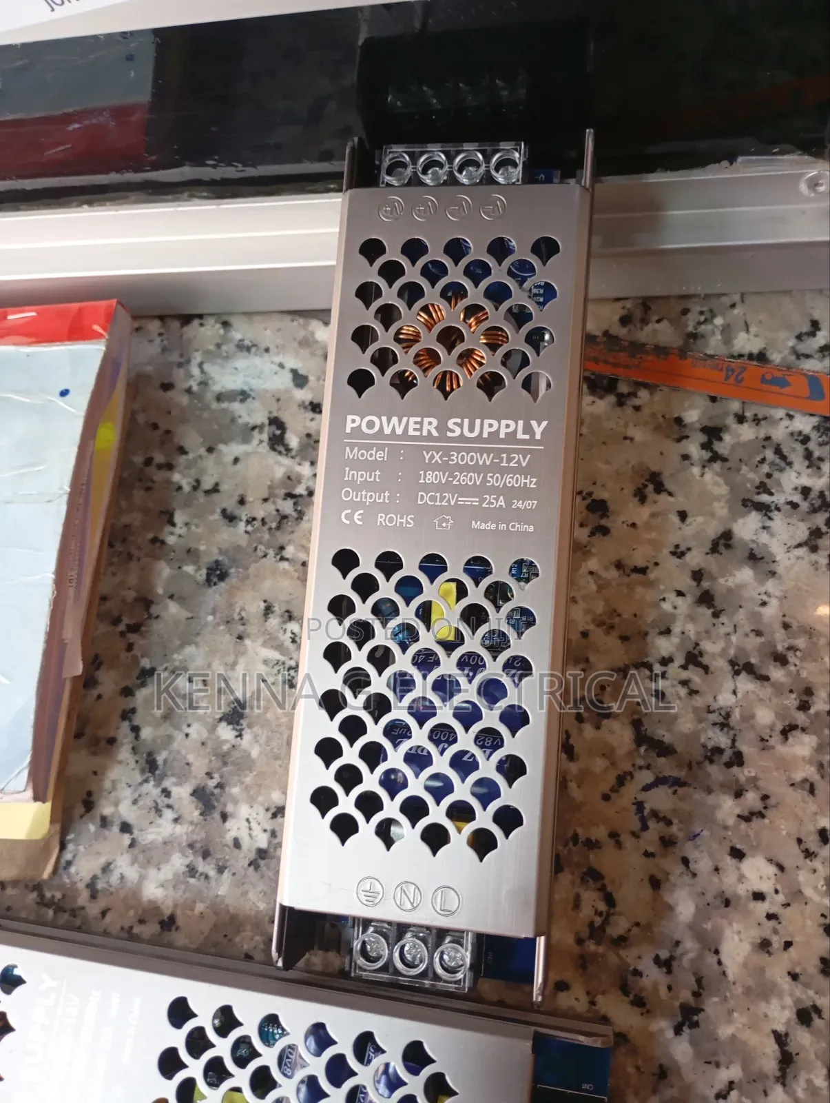 Thin LED Power Supply DC 12V 300w 25A