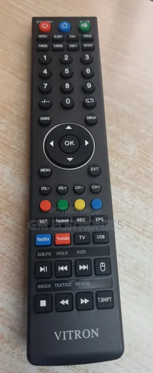 High Quality Vitron Smart Tv Replacement Remote Available.
