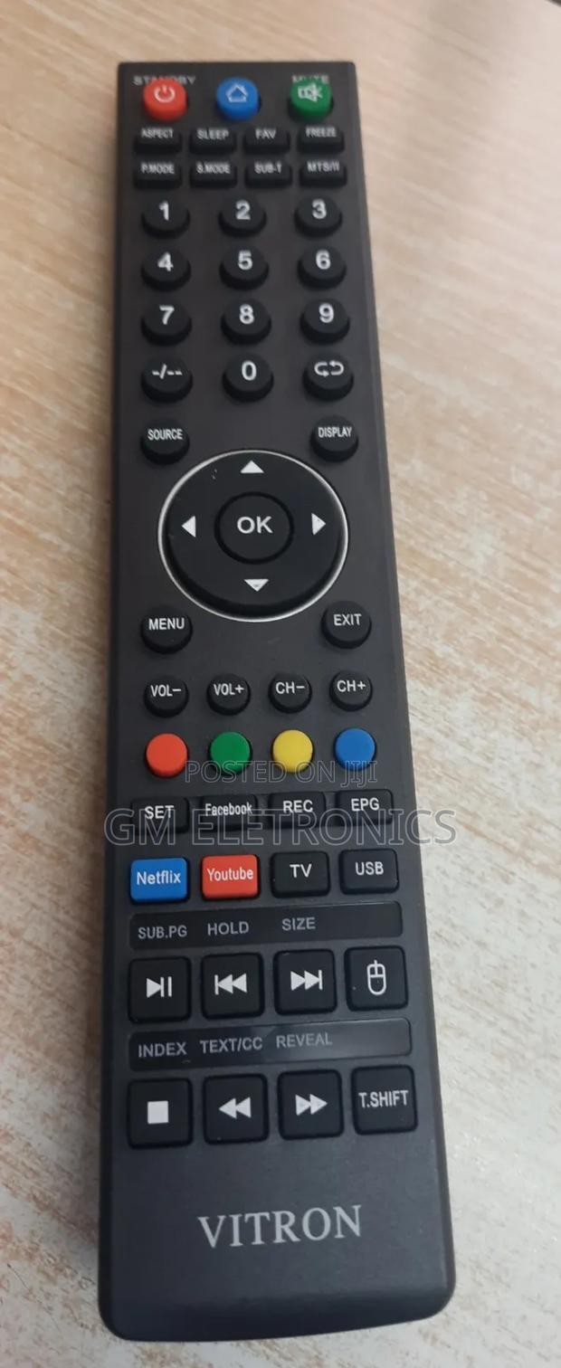 High Quality Vitron Smart Tv Replacement Remote Available.