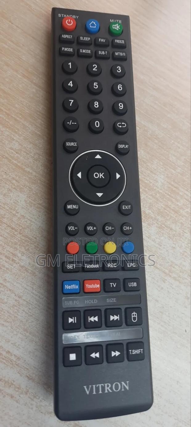 High Quality Vitron Smart Tv Replacement Remote Available. - thumbnail 2