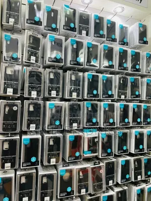 iPhone and Samsung Nillkin Back Case(Black) Available.