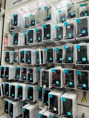 iPhone and Samsung Nillkin Back Case(Black) Available.