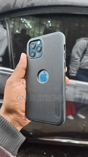 iPhone and Samsung Nillkin Back Case(Black) Available.