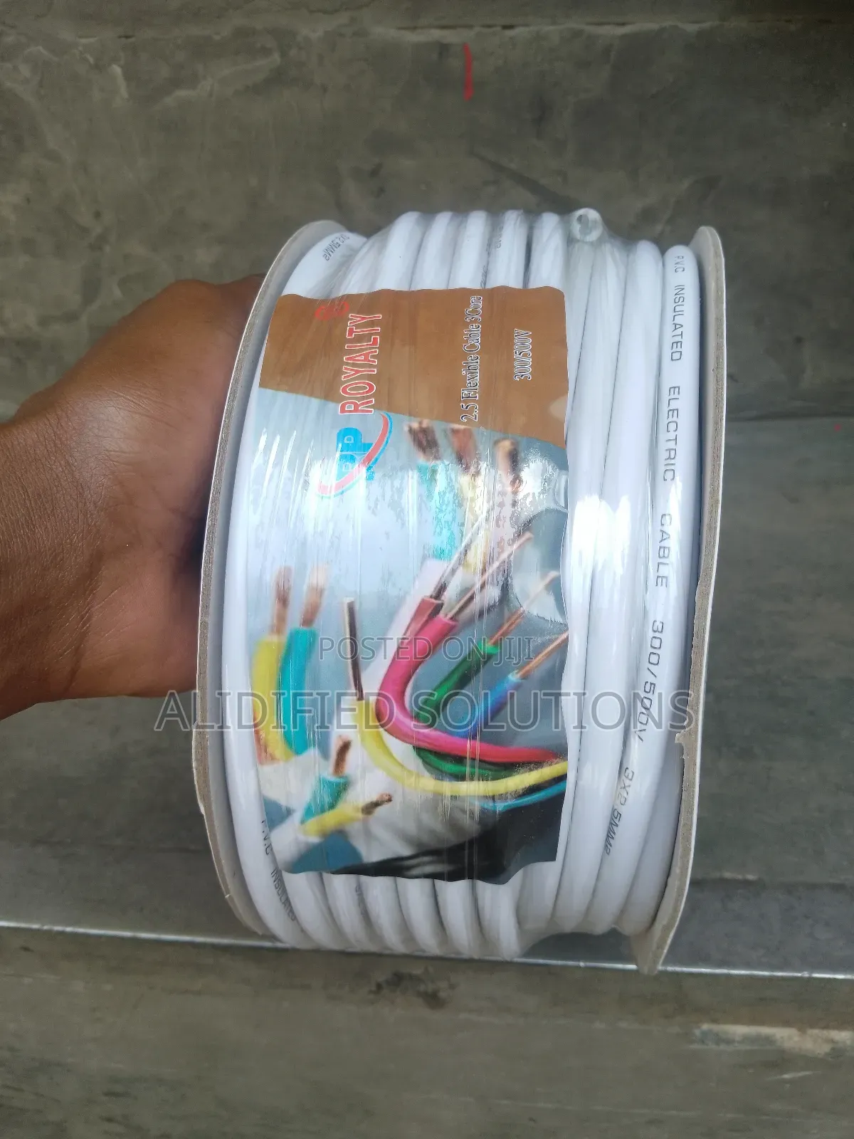 2.5mm Flexible Cable 50m< >3core Flex Cable