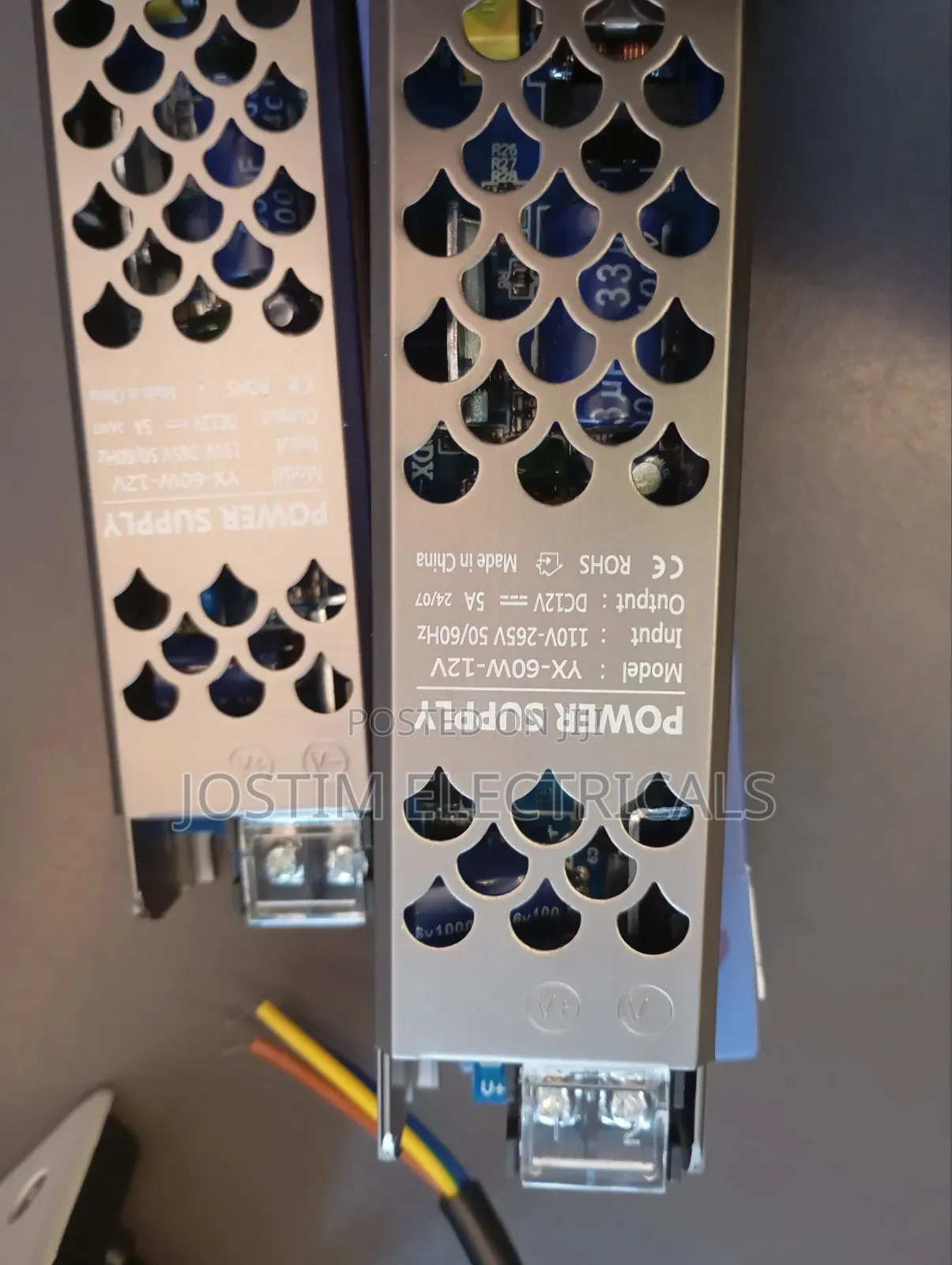 Power Supply - 12V - 60W - 5 Amps
