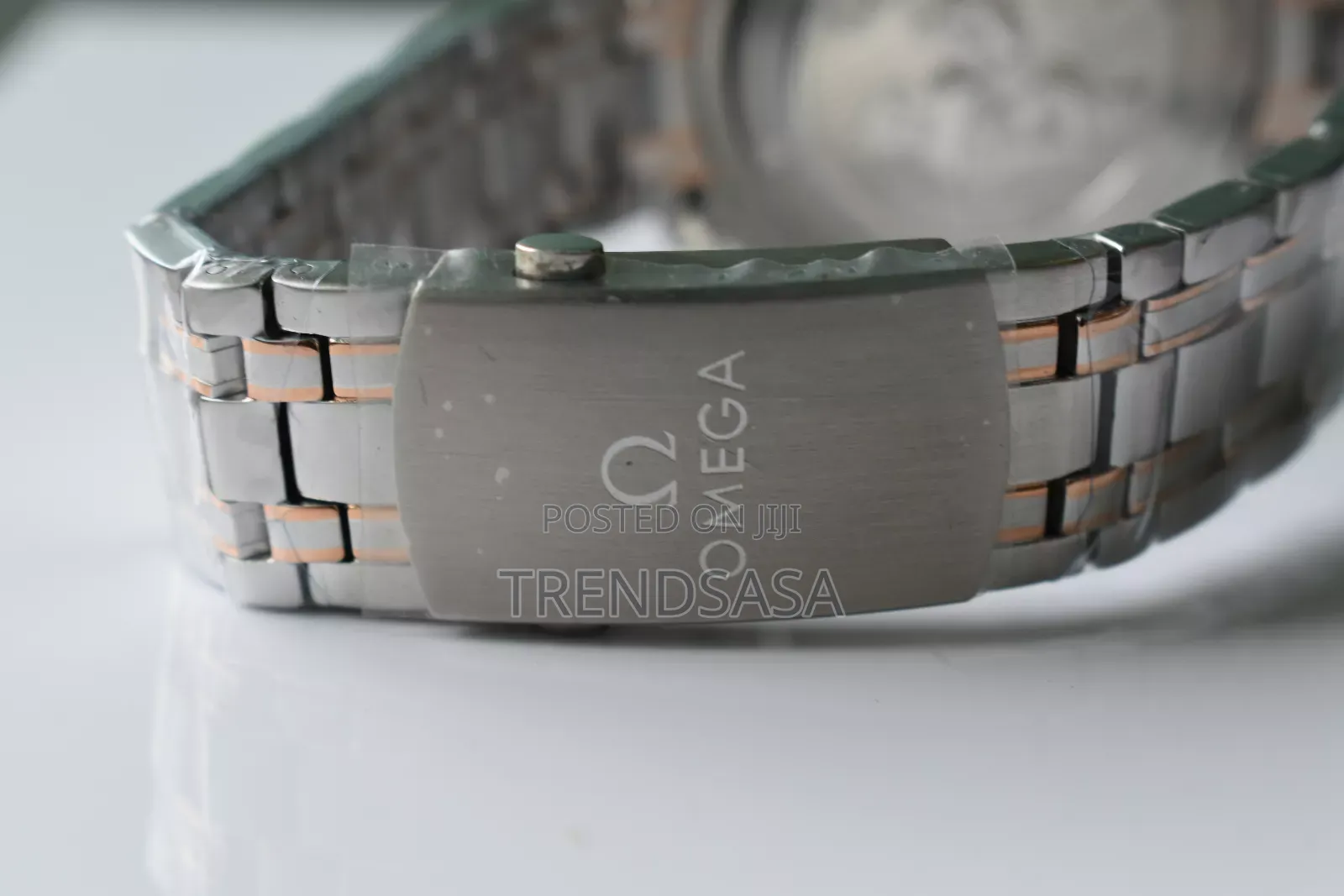 Omega Seamaster Two Tone Chronograph Watch