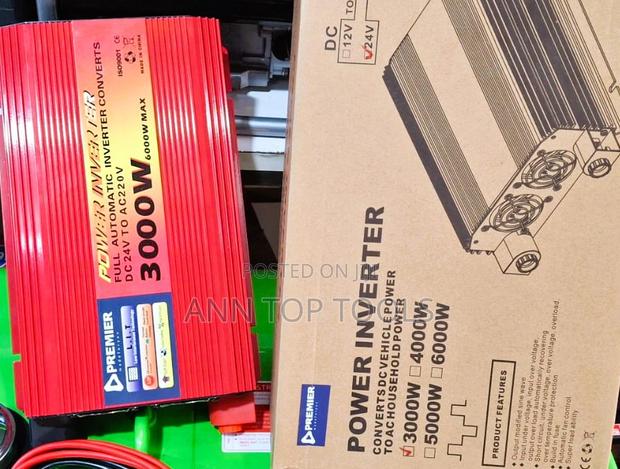 Premier Power Inverter Dc to Ac 3000watts - 6000w