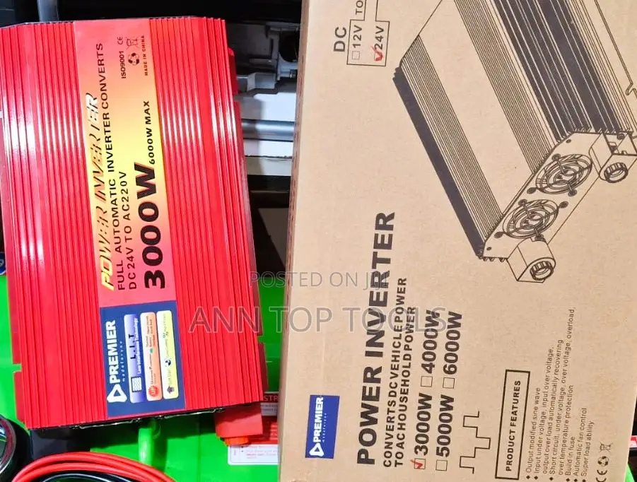 Premier Power Inverter Dc to Ac 3000watts - 6000w