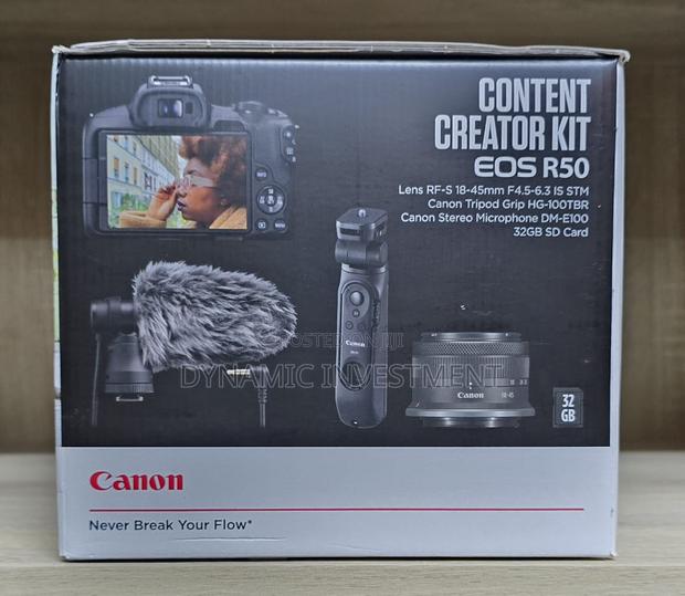 Canon EOS R50 Content Creator Kit - main view