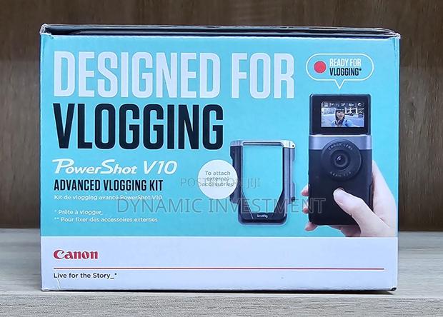 Canon Powershot V10 Vlog Camera for Content Creators - main view