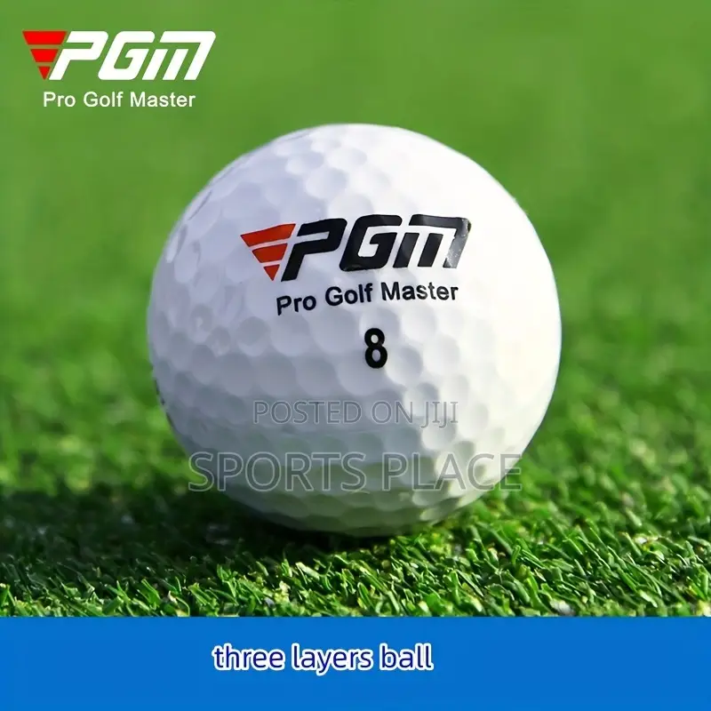 3 PGM Pro Masters Golf Balls