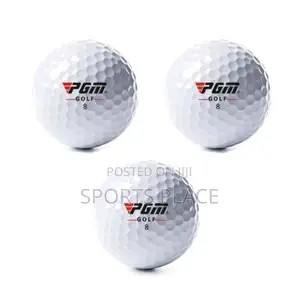 3 PGM Pro Masters Golf Balls