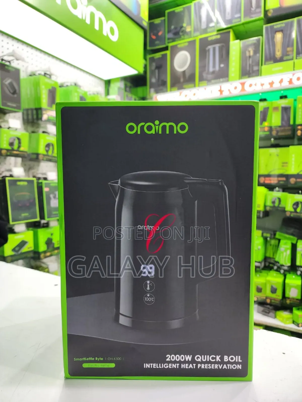 Oraimo Smartkettle Byte Oh- 2000w 304 Stainless Steel