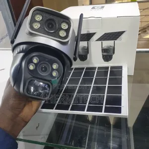 4g Dual Lense Solar PTZ Surveillance CCTV Camera Outdoor