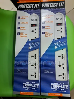 Tripplite 6 Ways Universal Outlet Surge Protector Extension 1.8m Cord