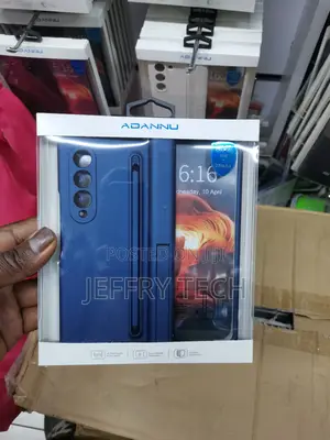 Blue Samsung Galaxy Z Fold 4