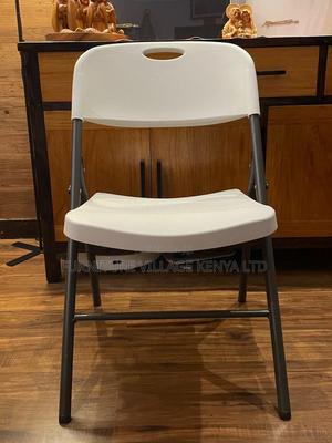 Foldable White Chairs for Garden, Party, Events, Office - main view