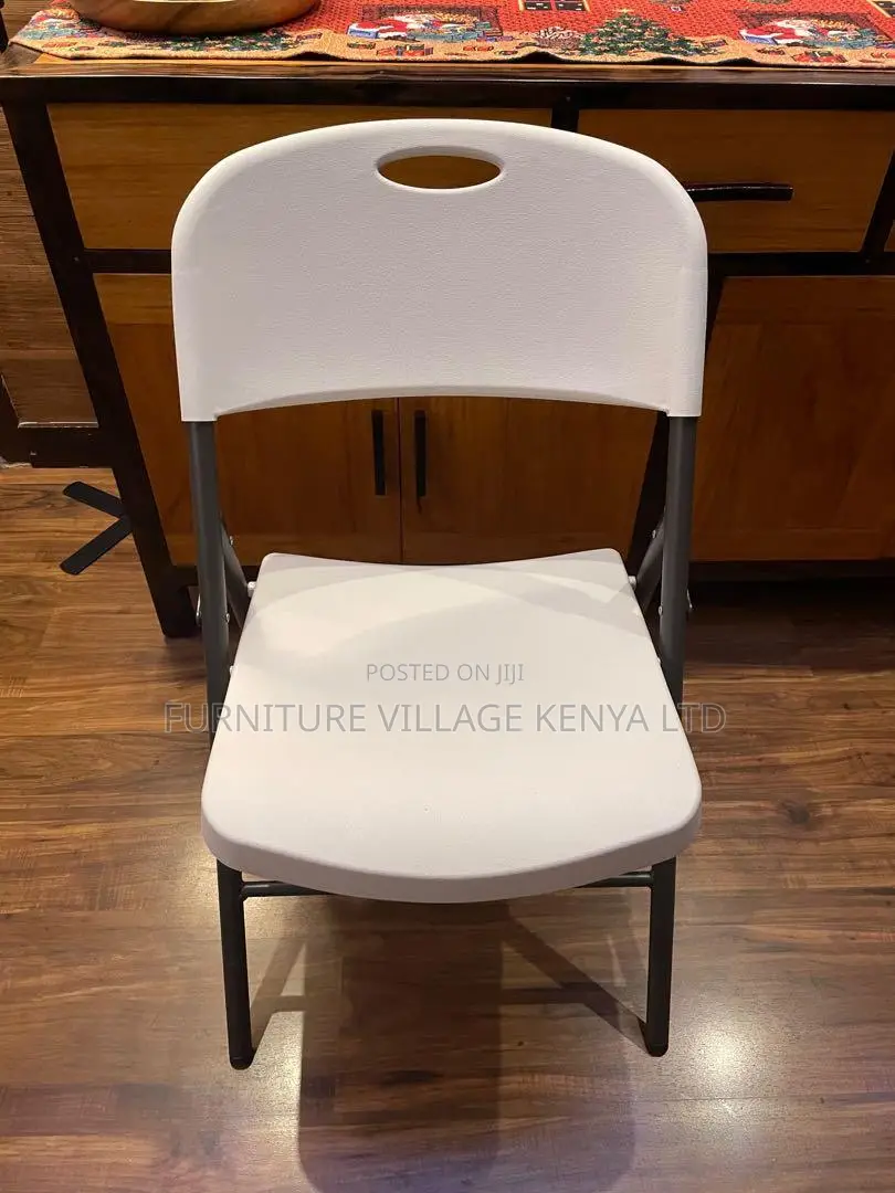 Foldable White Chairs for Garden, Party, Events, Office