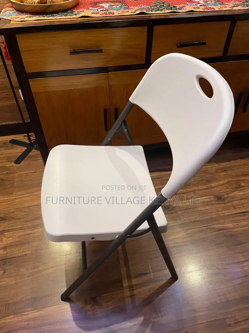 Foldable White Chairs for Garden, Party, Events, Office