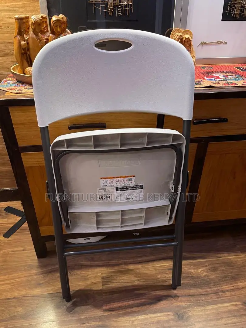 Foldable White Chairs for Garden, Party, Events, Office