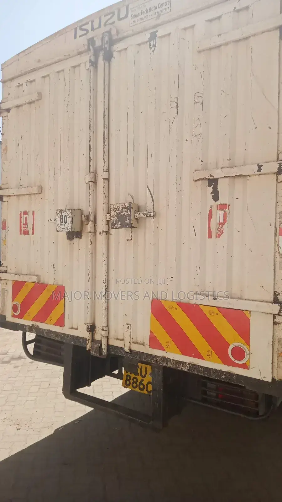 FRR Truck at Hand for Logistic Services. Nairobi to Kakamega