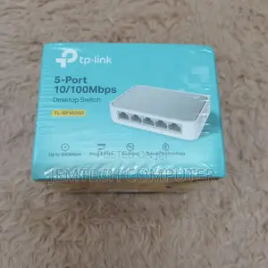 Tp-Link 5-Port 10/100mbps Desktop Switch - TL-SF1005D