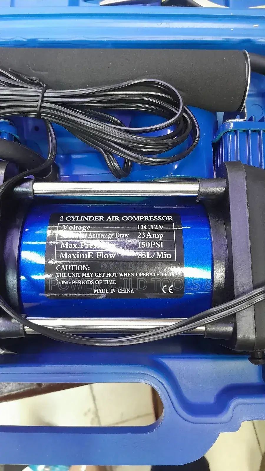 Aluminium Tyre Inflator/Compressor