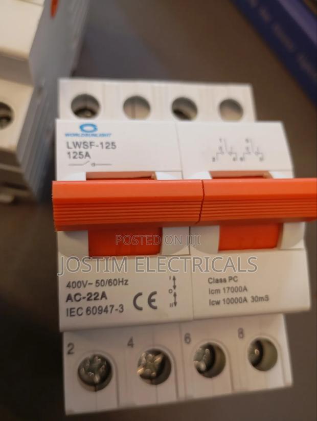 2pole Changeover Switch Manual Breaker - main view