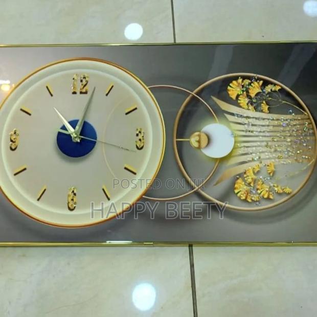 *Crystal Porcelain Decorative Painting With Clock - thumbnail 2