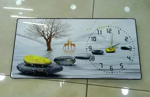 *Crystal Porcelain Decorative Painting With Clock