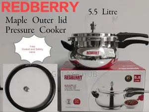 *Aluminium Marple Pressure Cooker*
Capacity 5.5 Litres