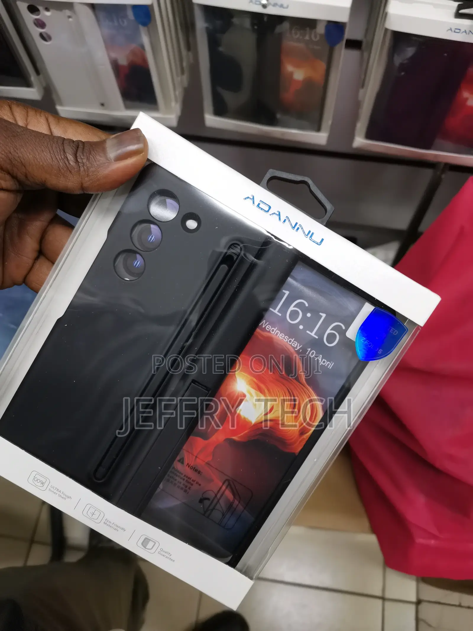 Samsung Galaxy Z Fold5 5G Case, With S Pen and S Pen Holder