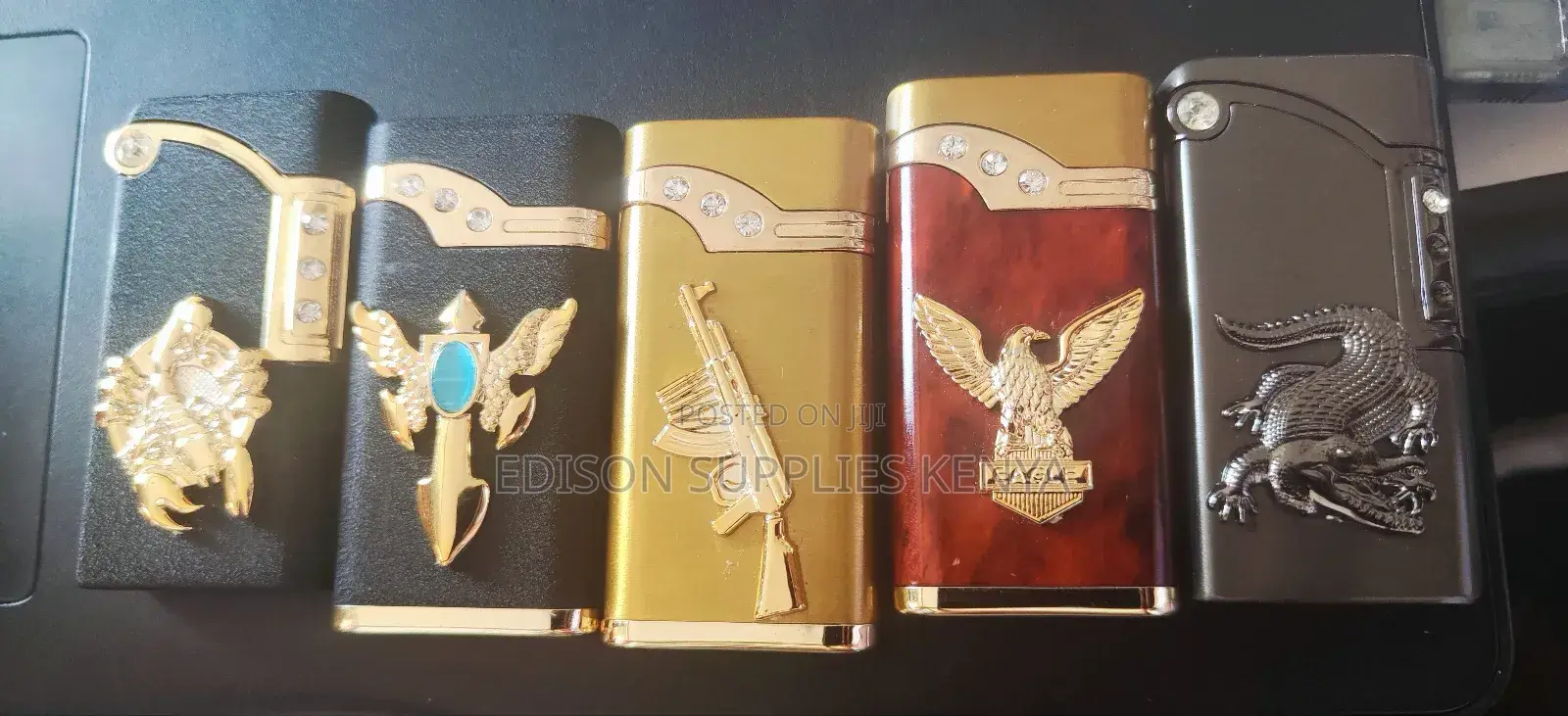 Refillable Gas Lighter Safe Butane Flame Fire