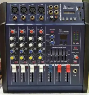 PMX402DU 4 Channel Powered Mixer Mixing Console