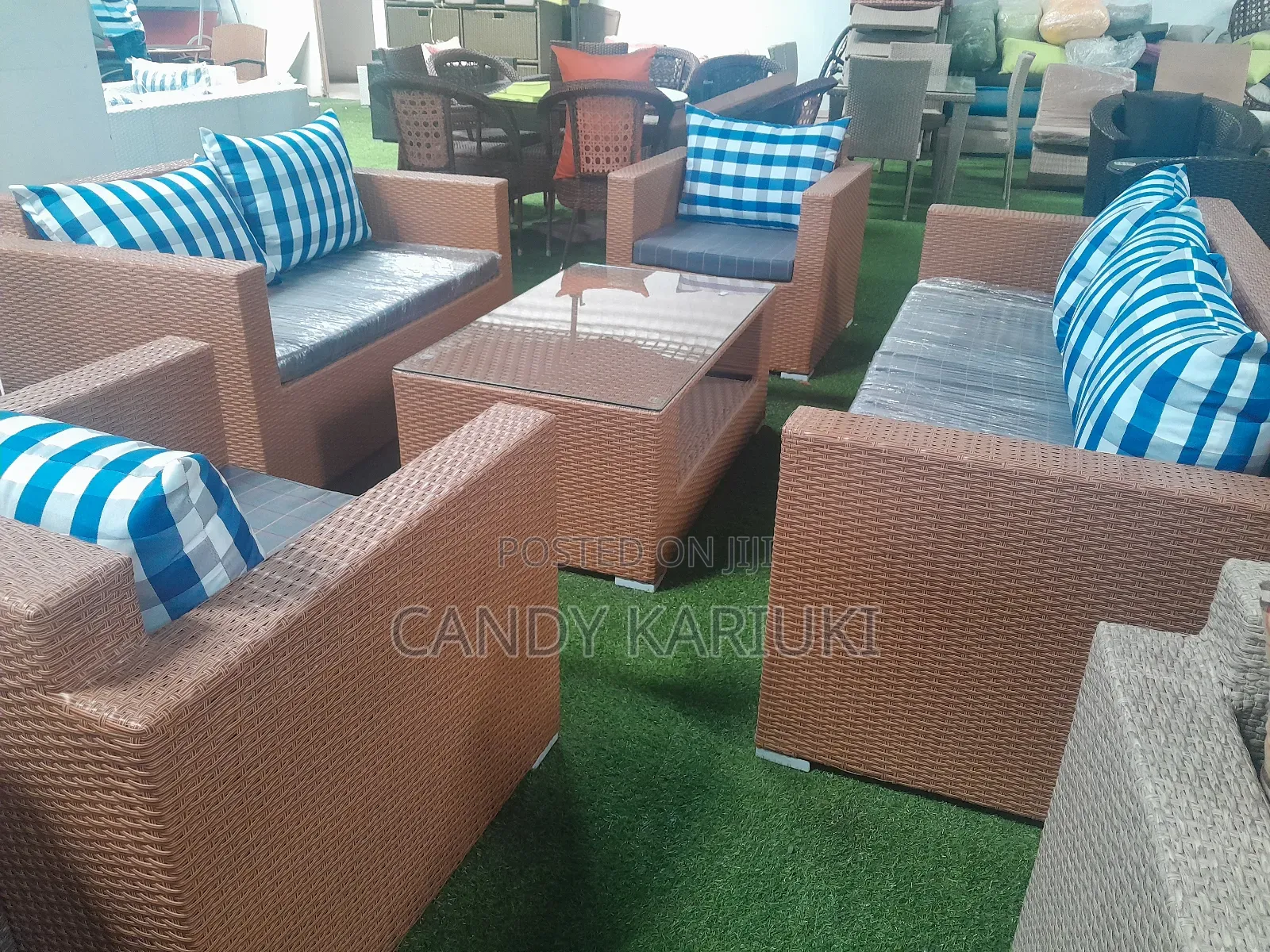 Ideal 7 Seater Outdoor Sofa Set