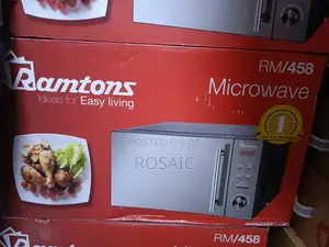 Ramtons Microwave Rm/458 Digital Microwave