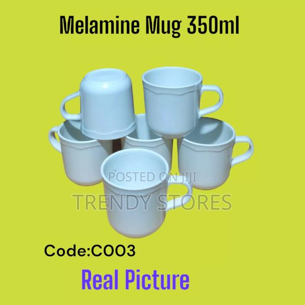 Classic 6 PCS 350ml Melamine Mugs - main view