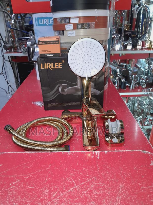 Lirlee Bathtub Mixer (Brass Finish) - main view