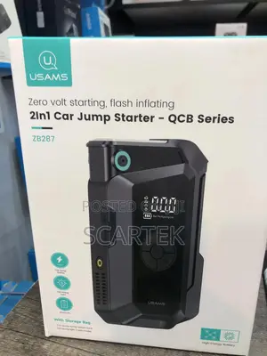 Usams 2IN1 Car Jump Starter-QCB Series