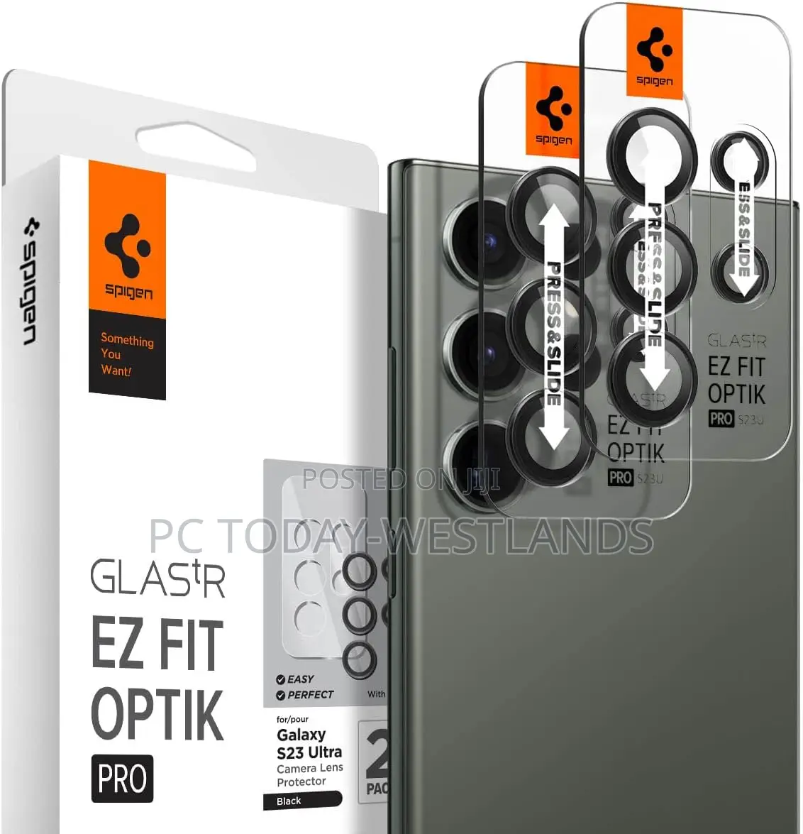 Spigen Camera Lens Screen Protector Designed for Galaxy S23