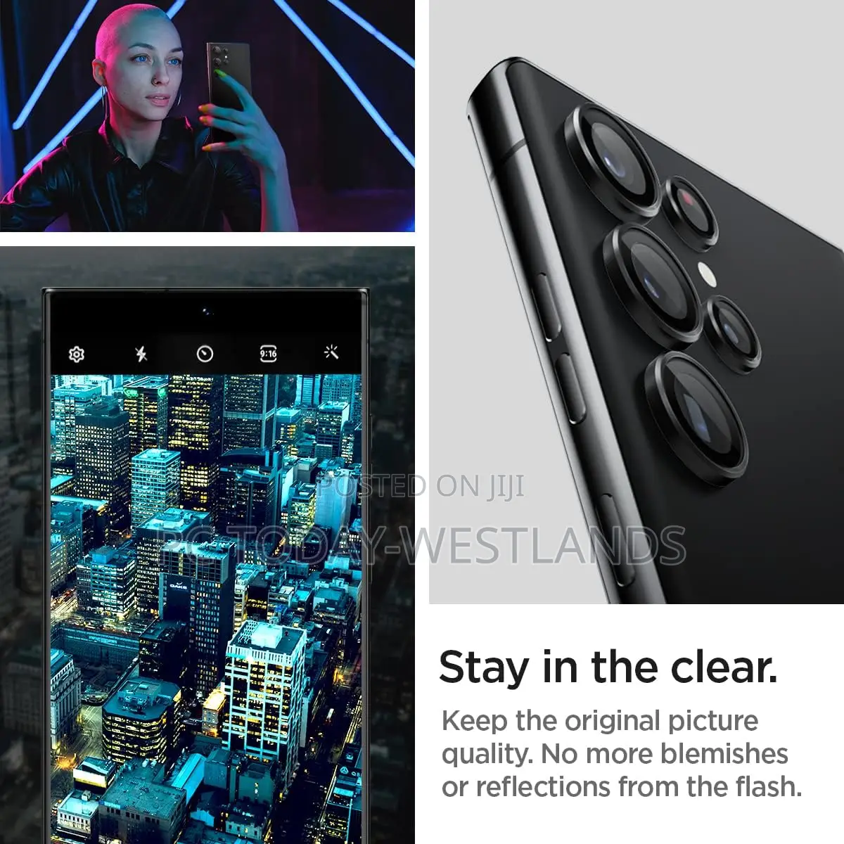 Spigen Camera Lens Screen Protector Designed for Galaxy S23