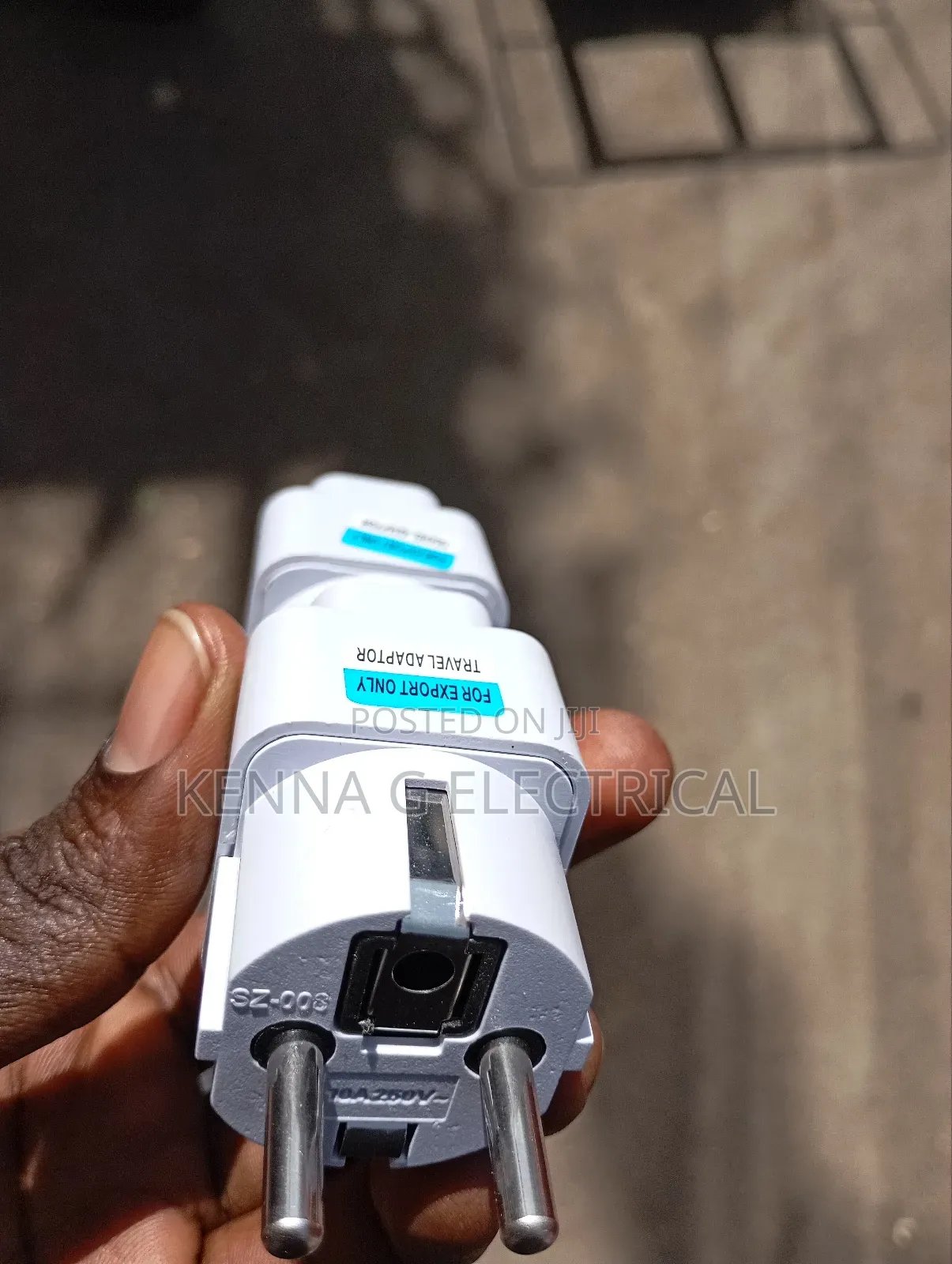 EU Euro US Plug Adapter US to EU Travel Adapter